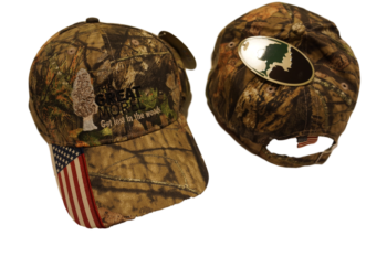 The Great Morel ball cap - American Flag Camo Hat - Mossy Oak ®