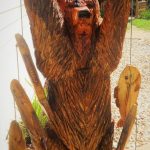 Carvaholic standing bear