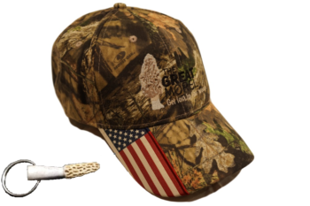 American Flag Hat and Key Chain Bundle